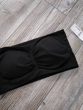 NWT Addition Elle Black Bra Tube Top Size X